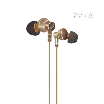 Zermie EMB-ZM-03 Deep Bass Stereo Metal Earphone 