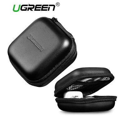 Ugreen LP128 Portable Earphone Bag Storage for Memory Card USB Cable 