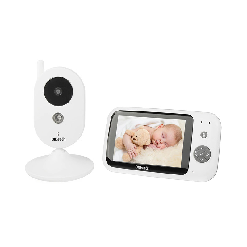 

DIDseth ZR303 Wireless Baby Monitor 3.5 inch LCD Display Two-Way Talk