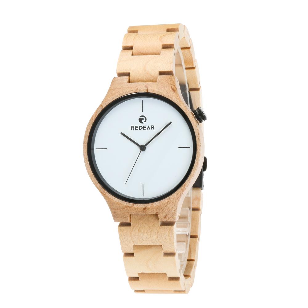 

Redear SJ1603-1 Wooden Quartz Watch-Male