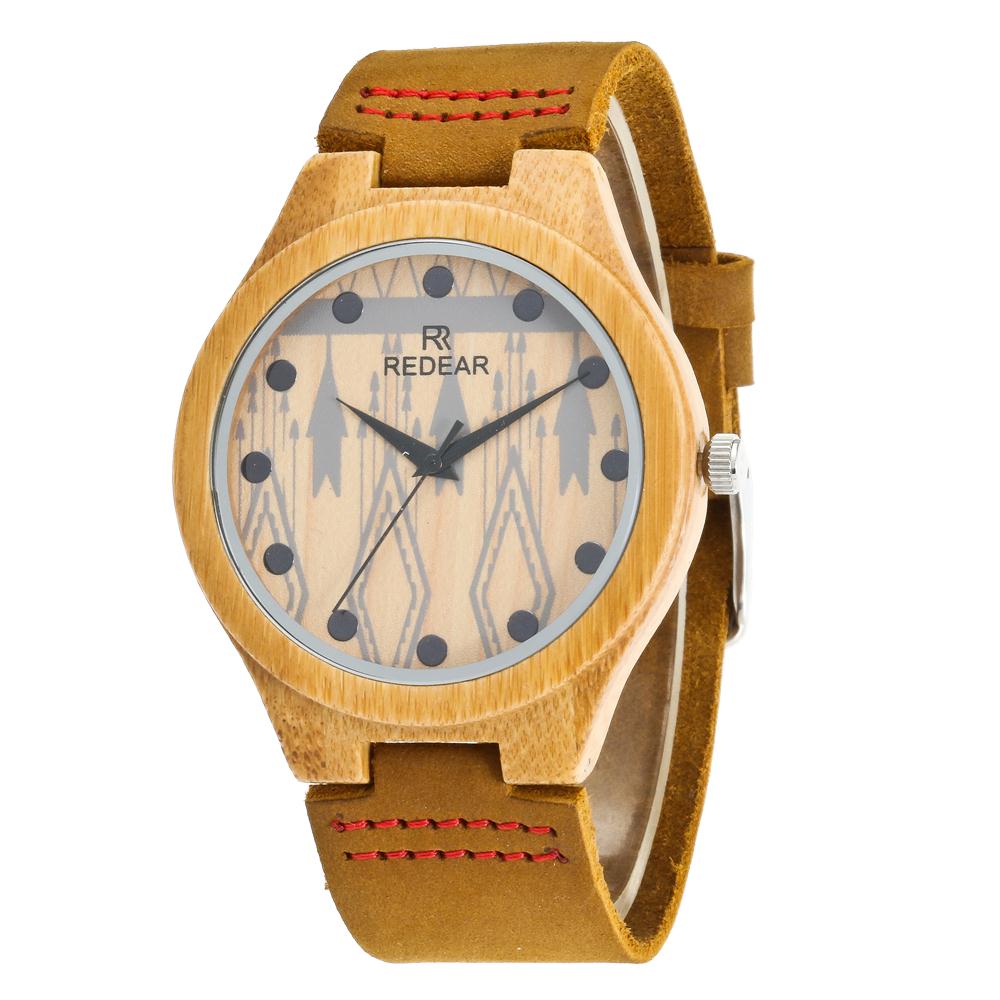 

Redear SJ1448-5 Wooden Quartz Watch Male