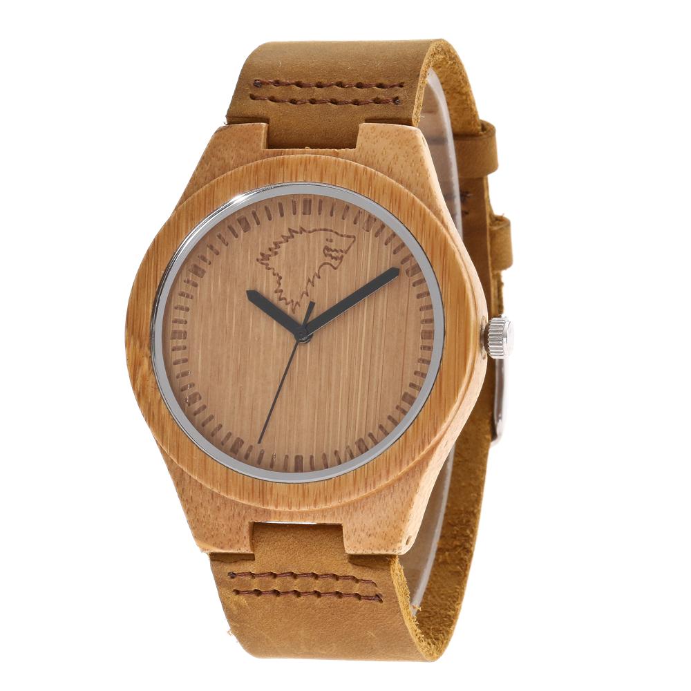 

Redear SJ1448-3 Wooden Quartz Watch-Male Brown