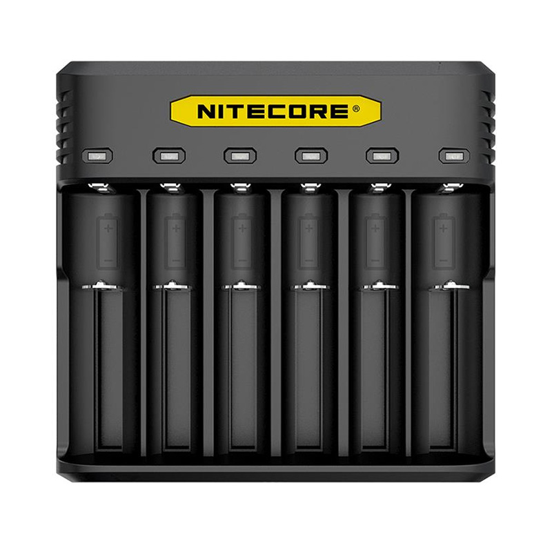 

Nitecore Q6 6-slot 2A Universal Li-ion/IMR Battery Charger