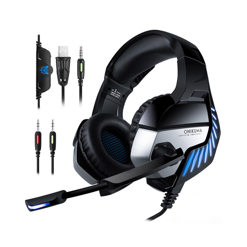 

ONIKUMA K5 Pro Hi-Fi Gaming Headphones 7.1 Virtual Stereo Earphones with Mic for PS4 PC Xbox One