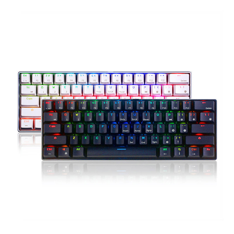 

Royal Kludge RK61 Mechanical Gaming Keyboard Bluetooth Wired Dual Mode 60% RGB