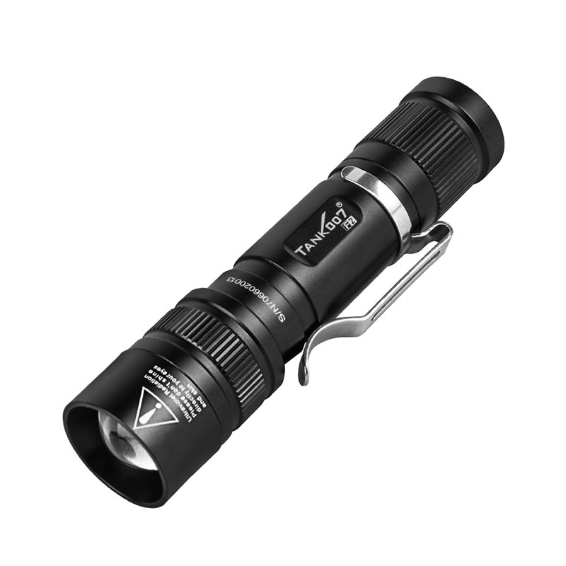 

Tank007 F2 Double LED Flashlight 160 Lumens