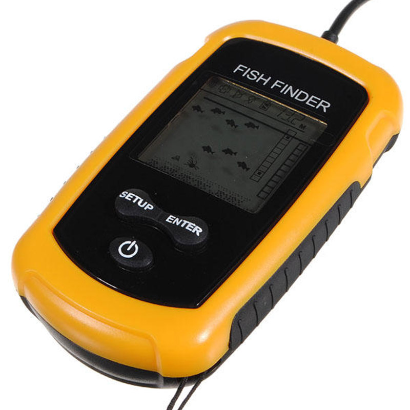

TL88 Fish Finder Sonar Sensor 100m LCD Alarm Beam Transducer