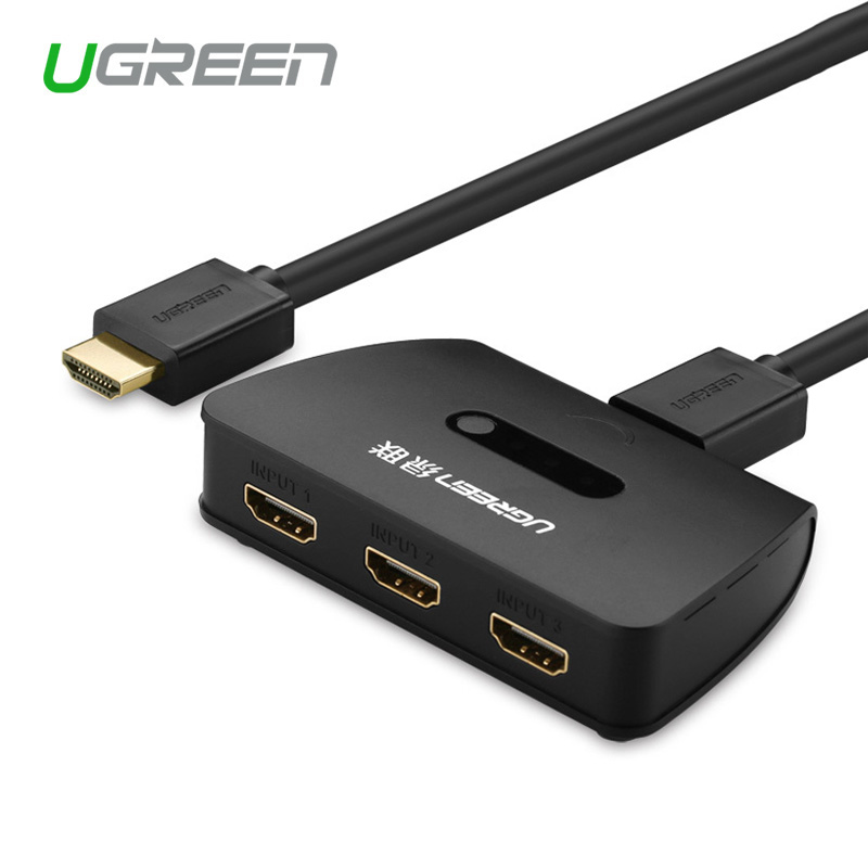 

Ugreen 40215 3 Input to 1 Output HDMI Switcher