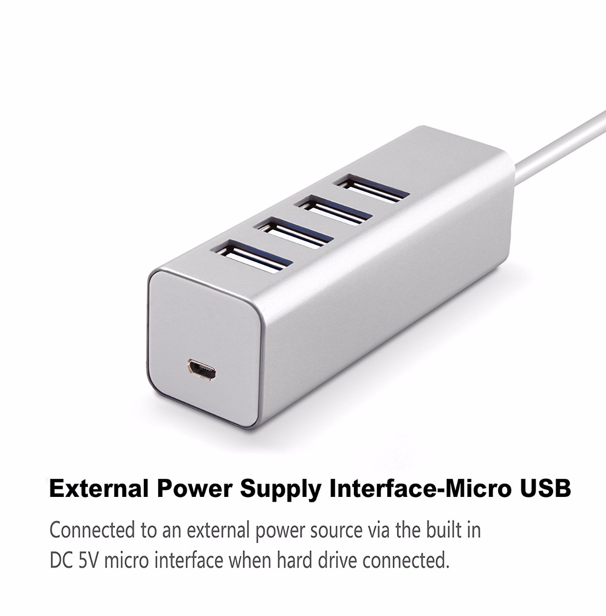 Seenda IHUB-02 Alumimum USB 3.0 Hub with 4 Port