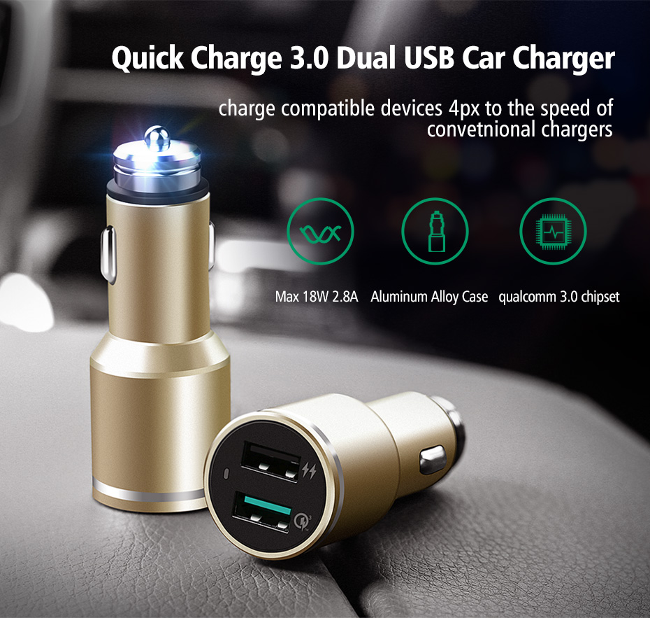 dual port phone charger
