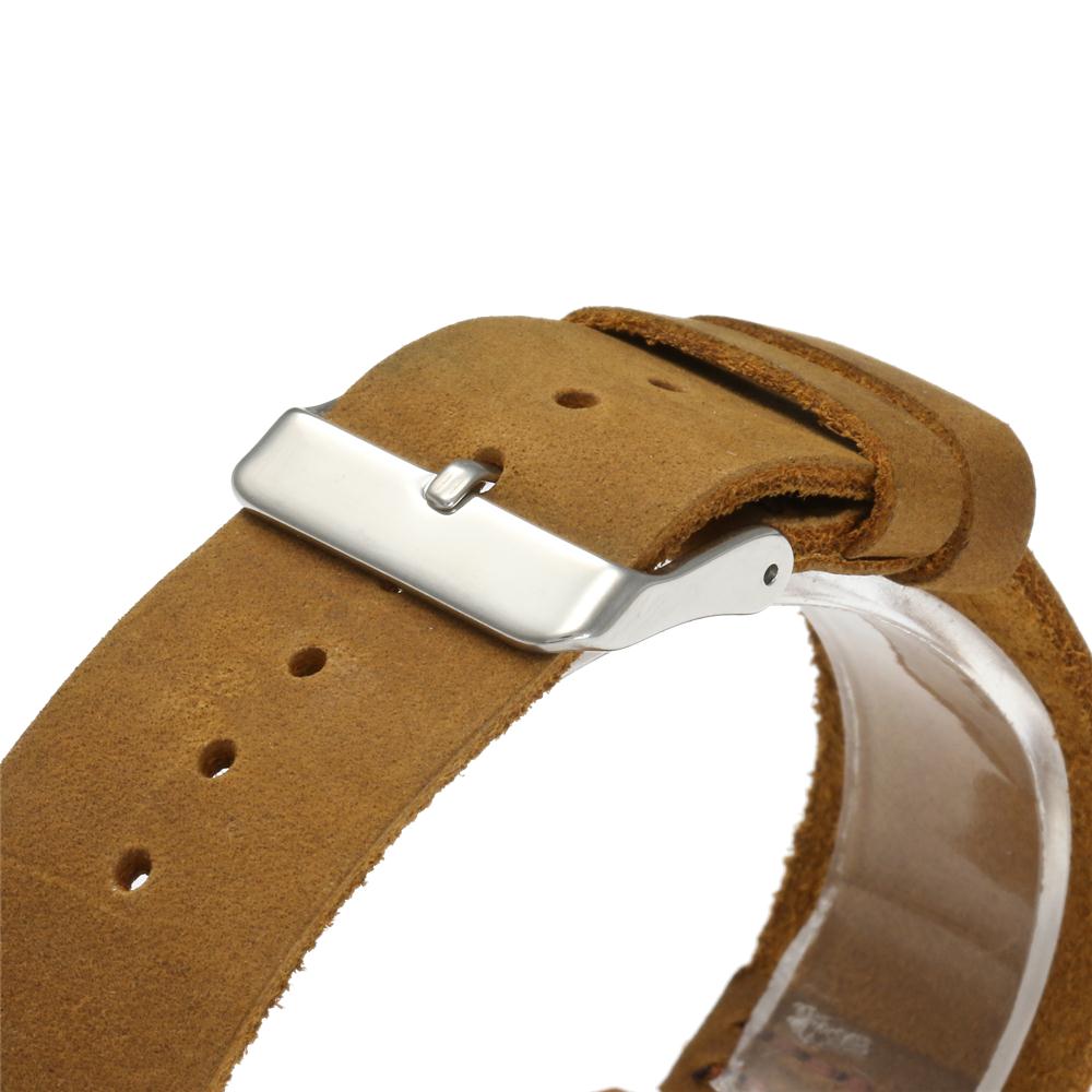 Redear SJ1448-3 Wooden Quartz Watch-Male Brown