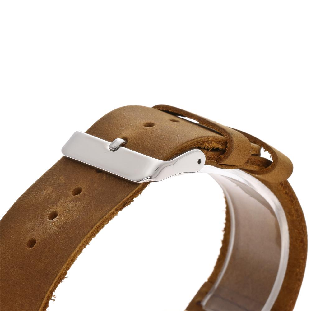 Redear SJ1448-3 Wooden Quartz Watch-Male Brown 