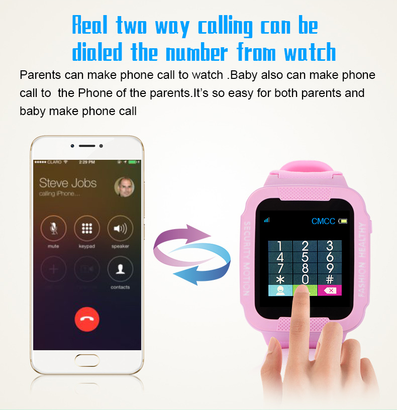 waterproof kids smart bracelet