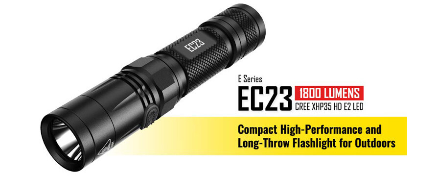 nitecore ec23 flashlight 