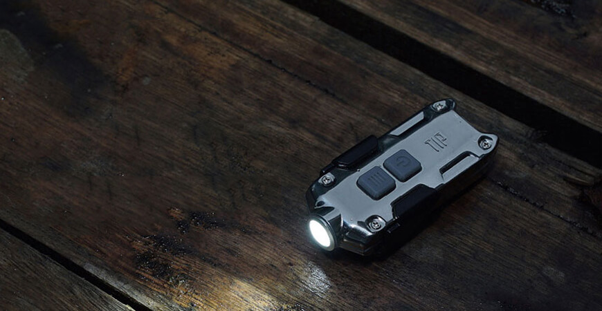 nitecore tip keychain flashlight