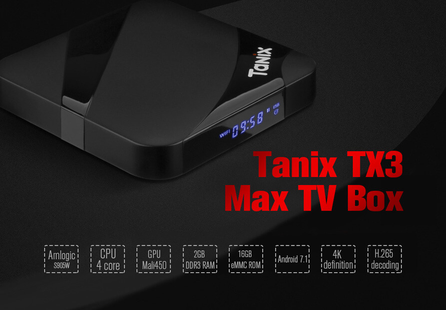 tanix tx3 max tv box