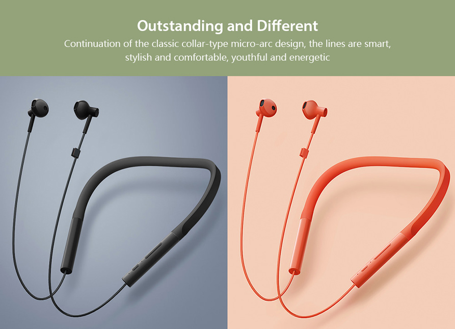 xiaomi necklace bluetooth earphone young version