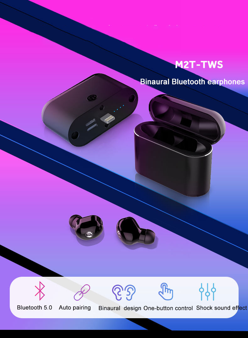 bilikay m2t tws bluetooth earphones