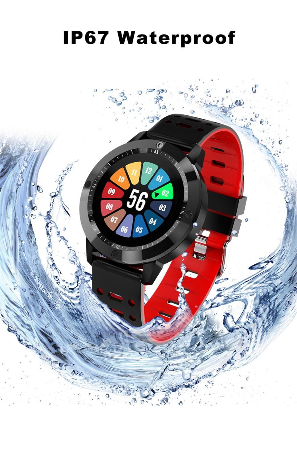 2019 cf58 waterproof smartwatch