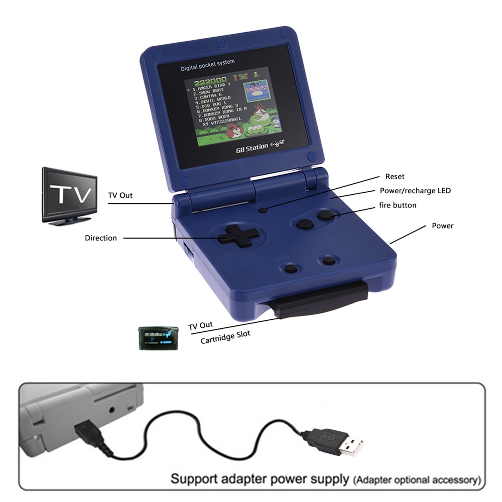 dg-170gbz handheld game console