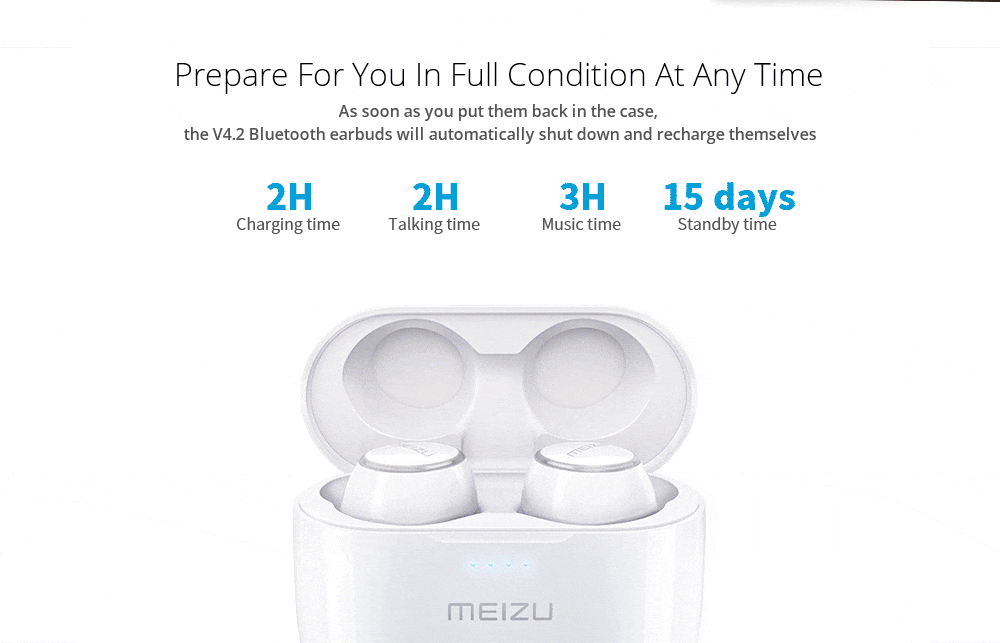 new meizu pop tw50 bluetooth earphones