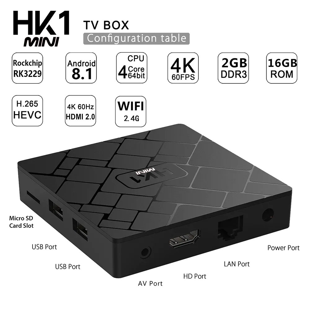 new hk1 mini android tv box
