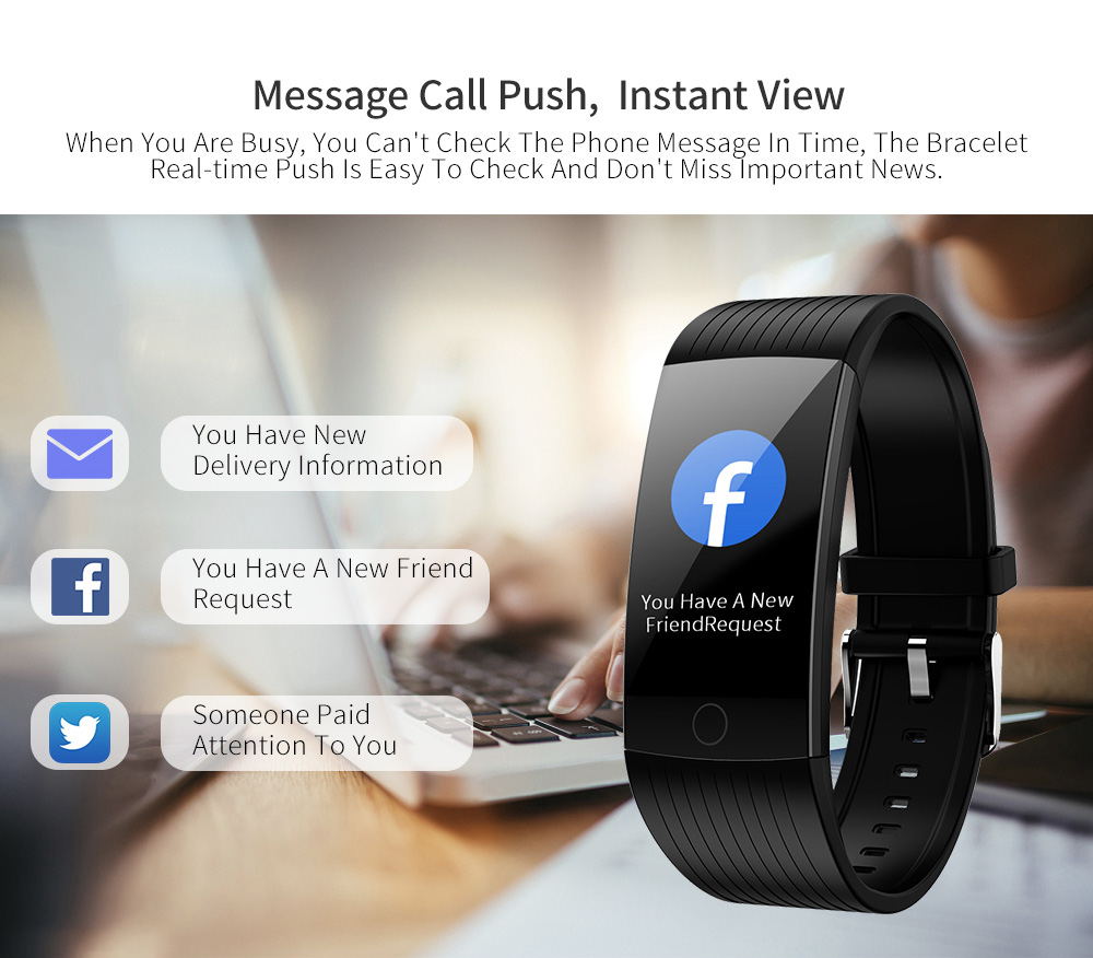 2019 newwear q18 smart wristband