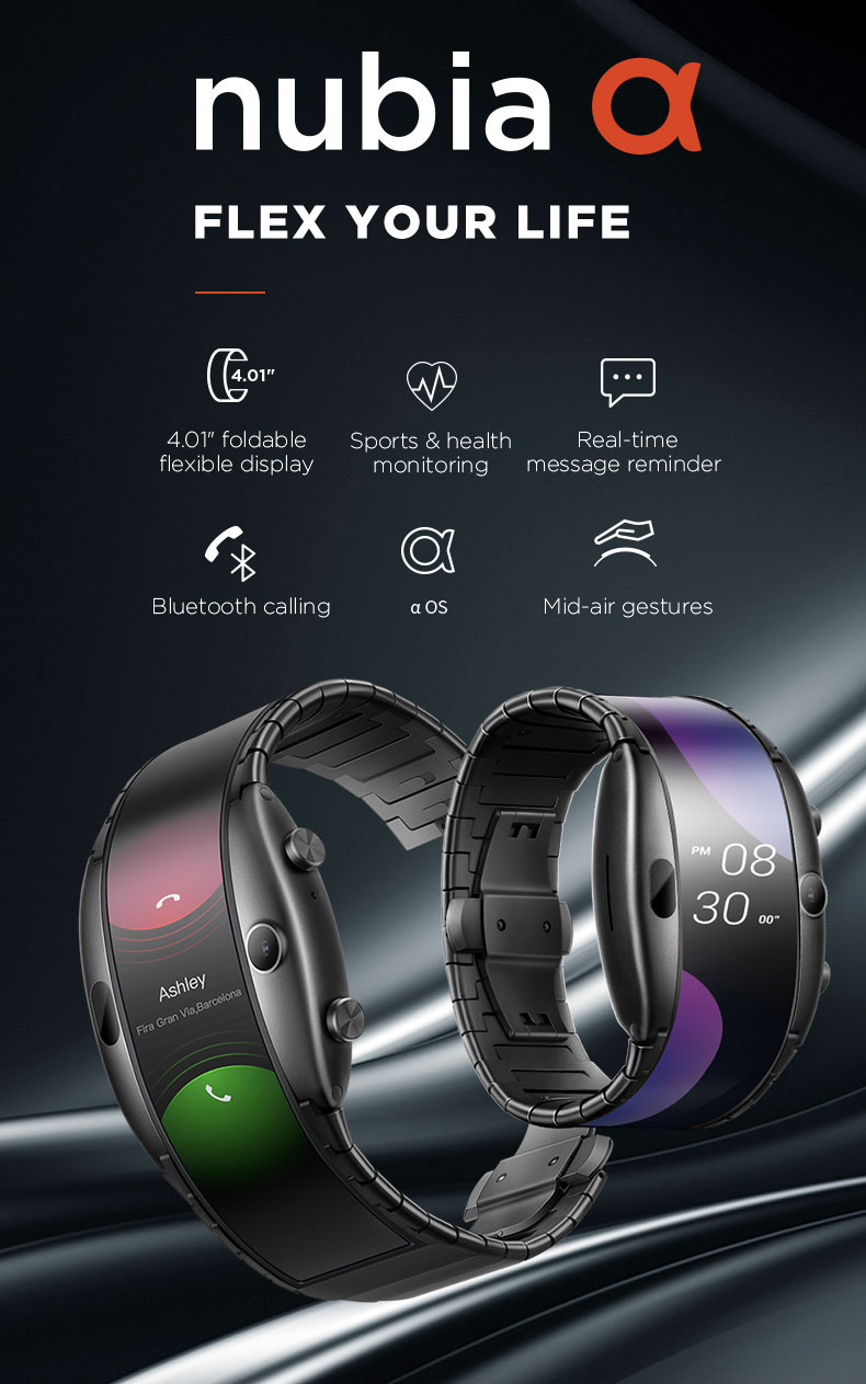 nubia alpha smartwatch phone