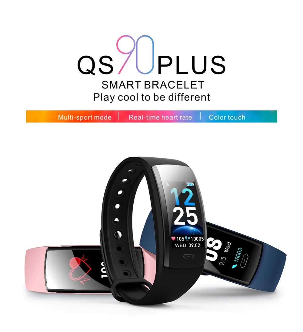 qs90 plus bluetooth smart bracelet