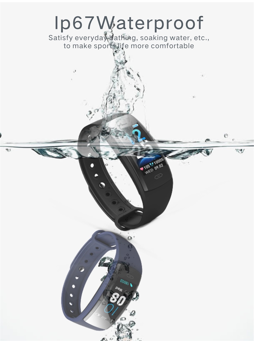 buy qs90 plus smart wristband