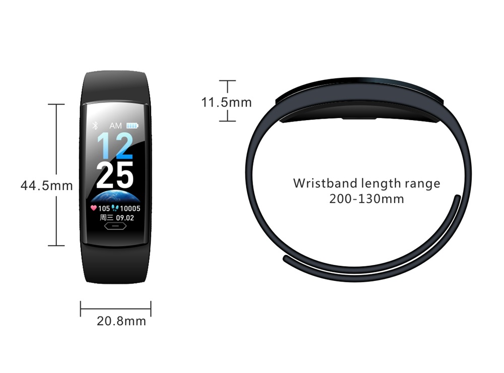 qs90 plus smart wristband for sale