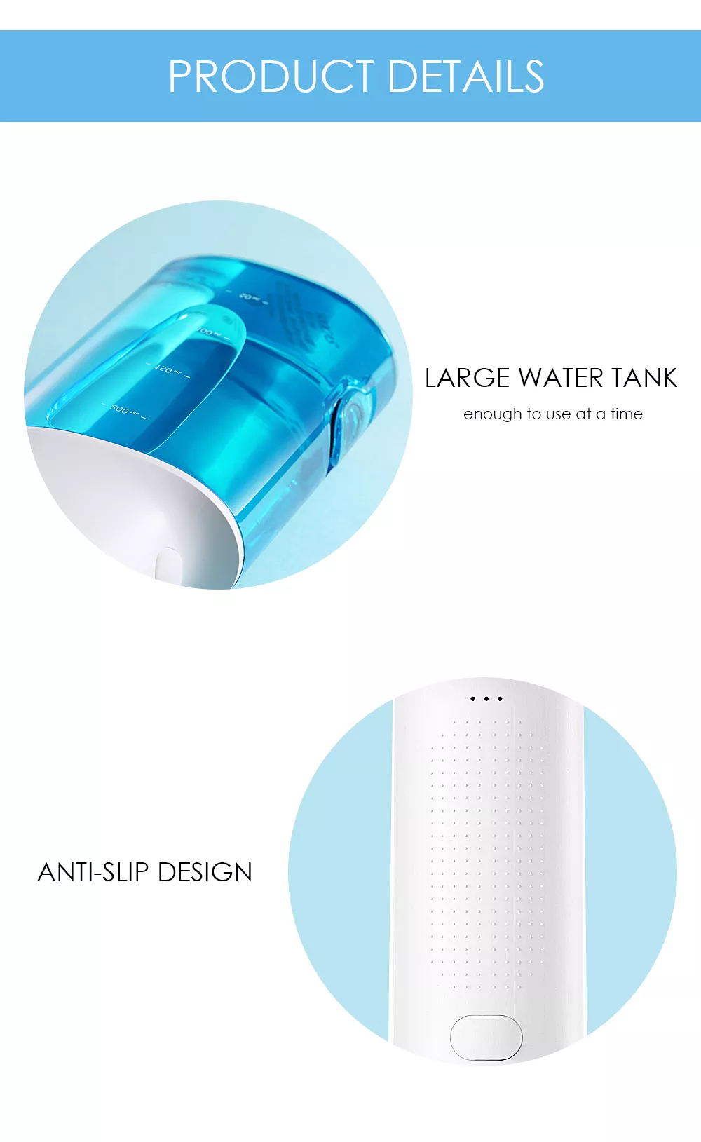 soocas w3 portable oral irrigator