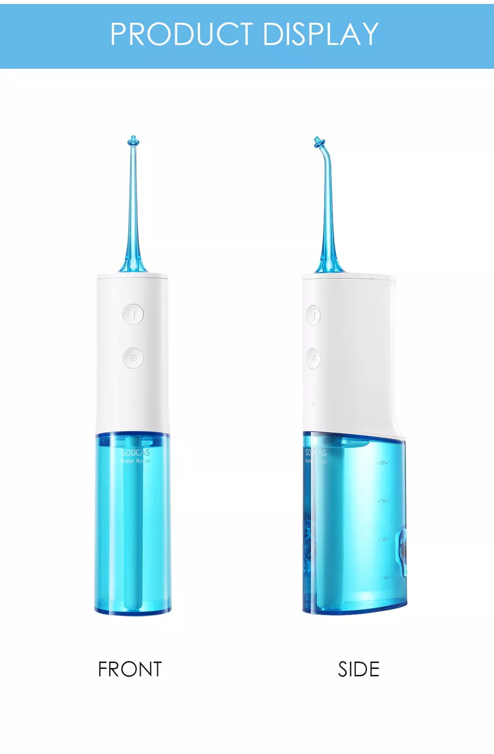 new soocas w3 portable oral irrigator