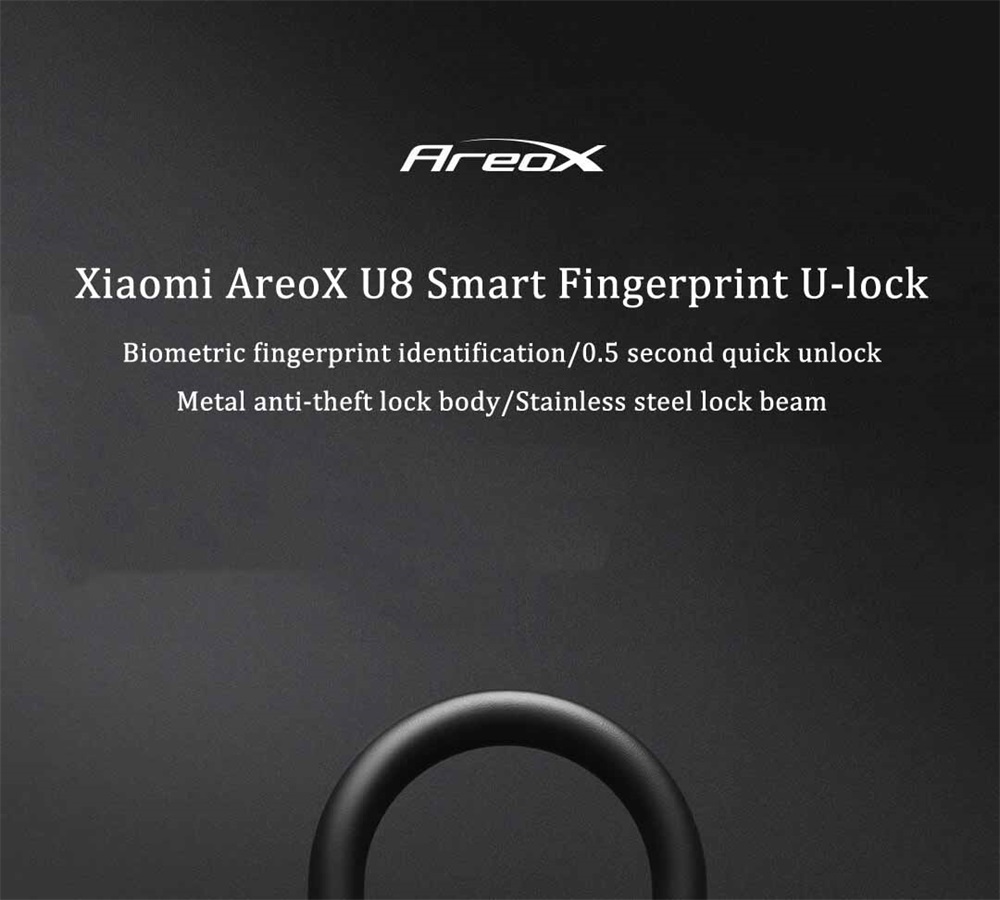 xiaomi areox u8 smart fingerprint u-lock