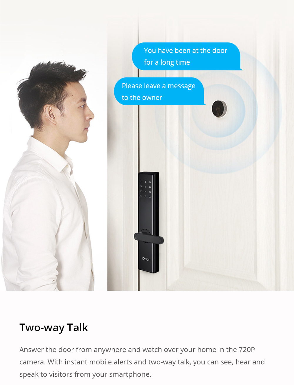 2019 xiaomi loock caty lsc-y01 smart video doorbell