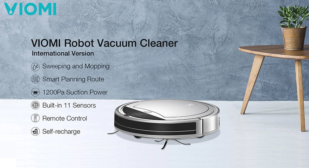 xiaomi viomi vxrs01 smart robot vacuum cleaner