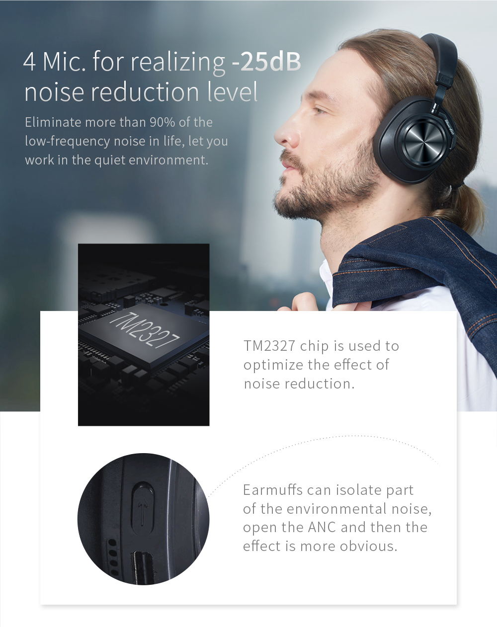 2019 bluedio t7 headphone