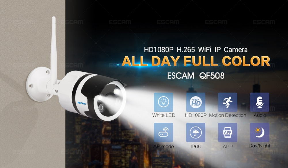 escam qf508 1080p ip camera