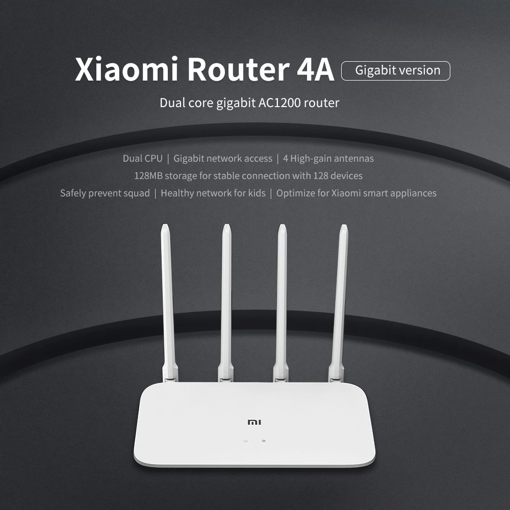 global xiaomi mi 4a dual band router 16mb/128mb