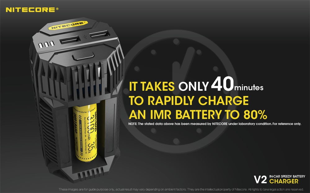 nitecore v2 battery charger for sale