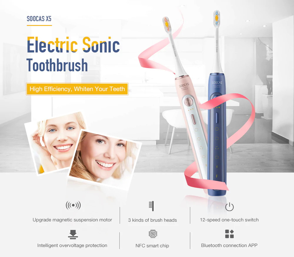 soocas x5 electric toothbrush