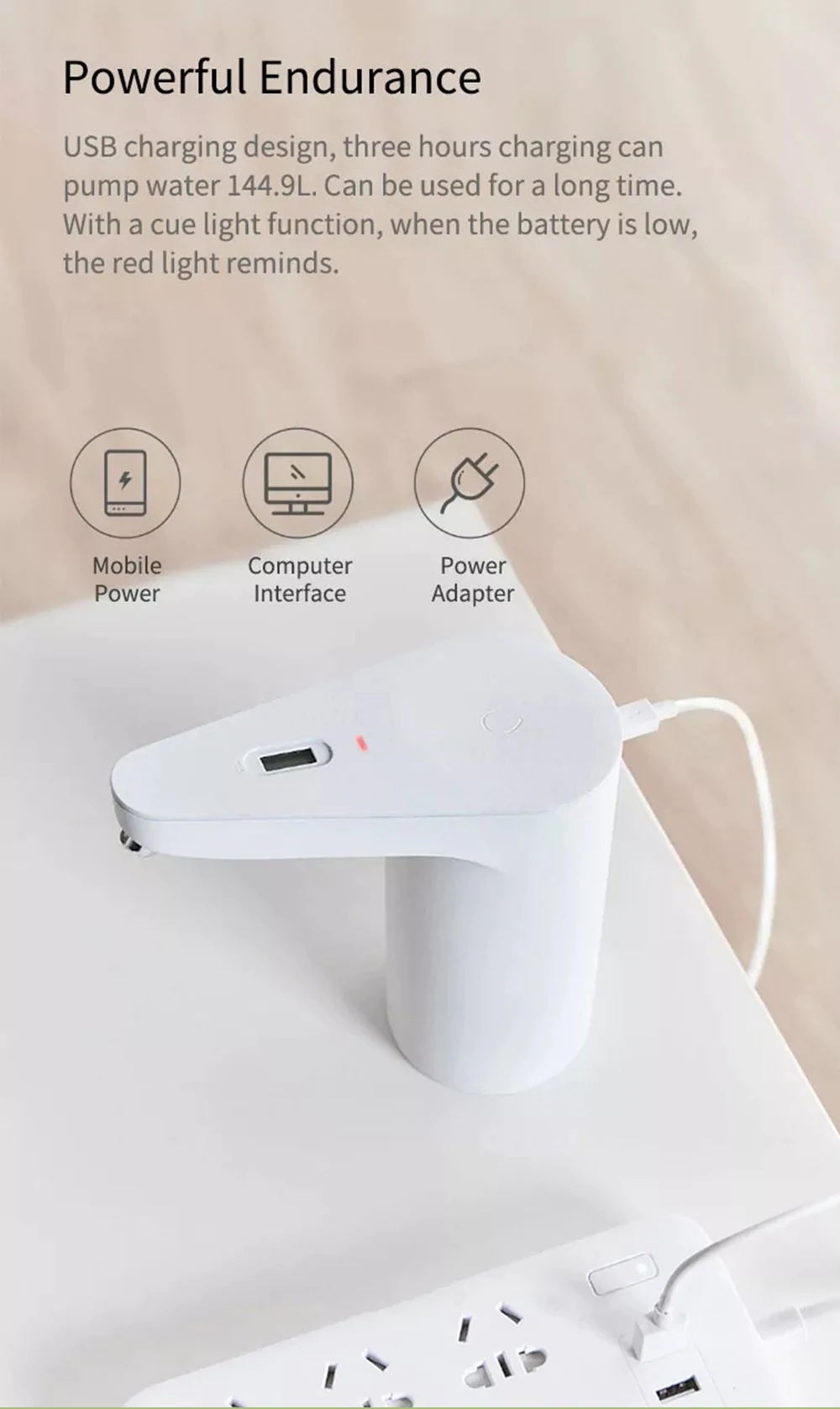 xiaomi tds automatic water pump online