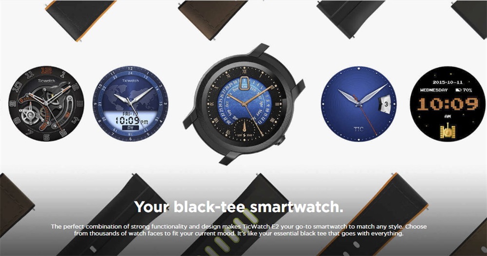 new ticwatch e2 smartwatch