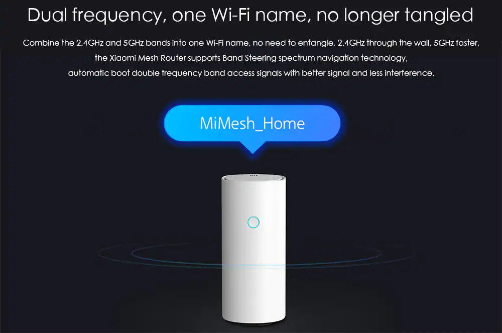 2019 xiaomi mesh smart wifi router
