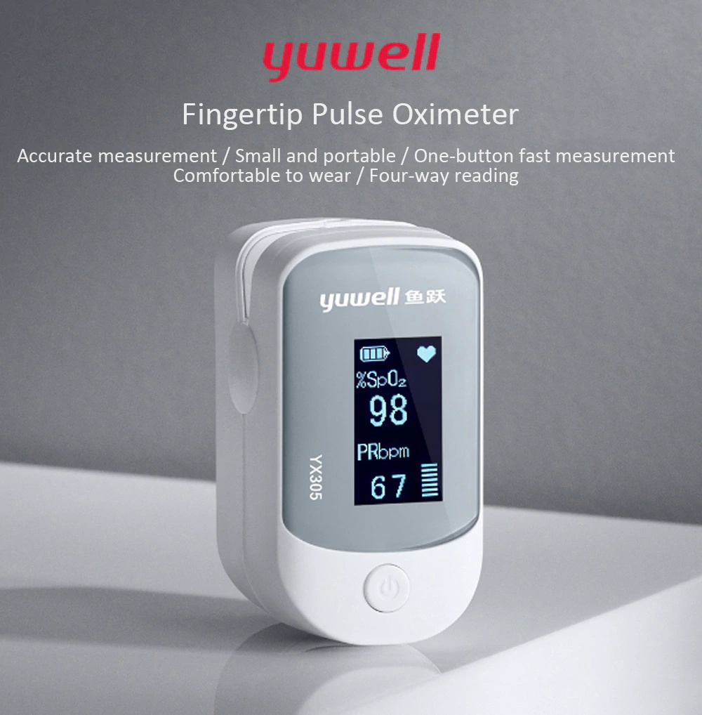 yuwell yx305 fingertip pulse oximeter