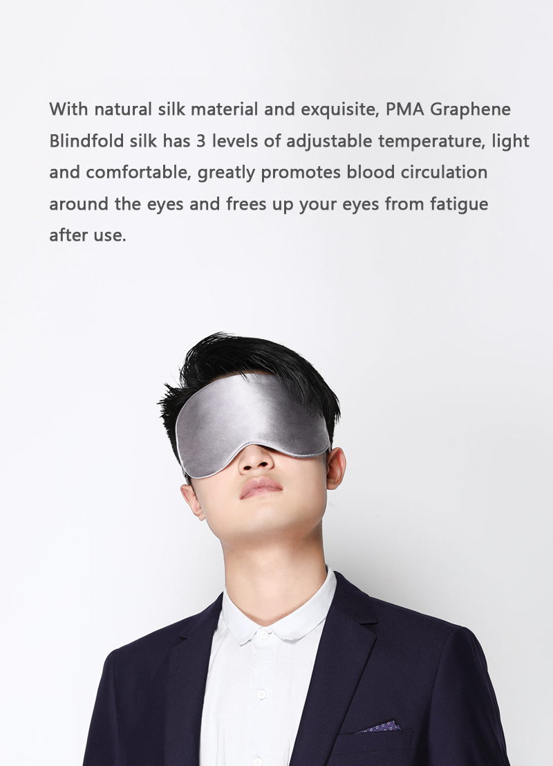 new xiaomi mijia heated silk eye mask