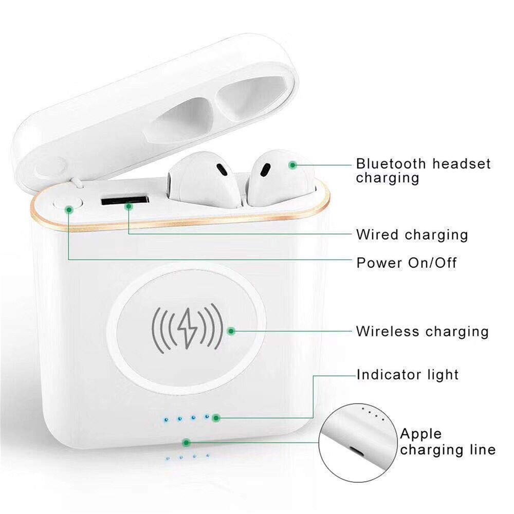 3-in-1 wireless charging mobile power headphones
