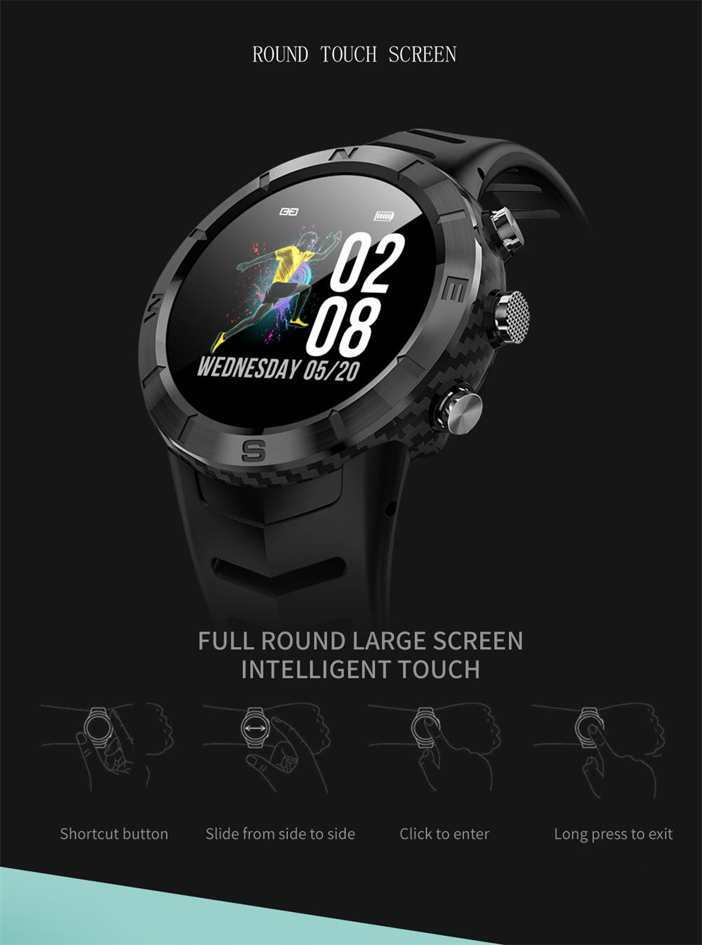 buy dtno.1 dt08 bluetooth smartwatch