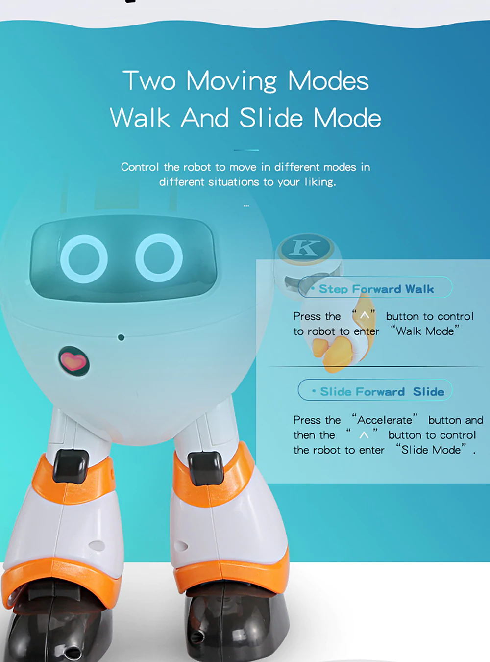 new jjrc r14 smart robot toy