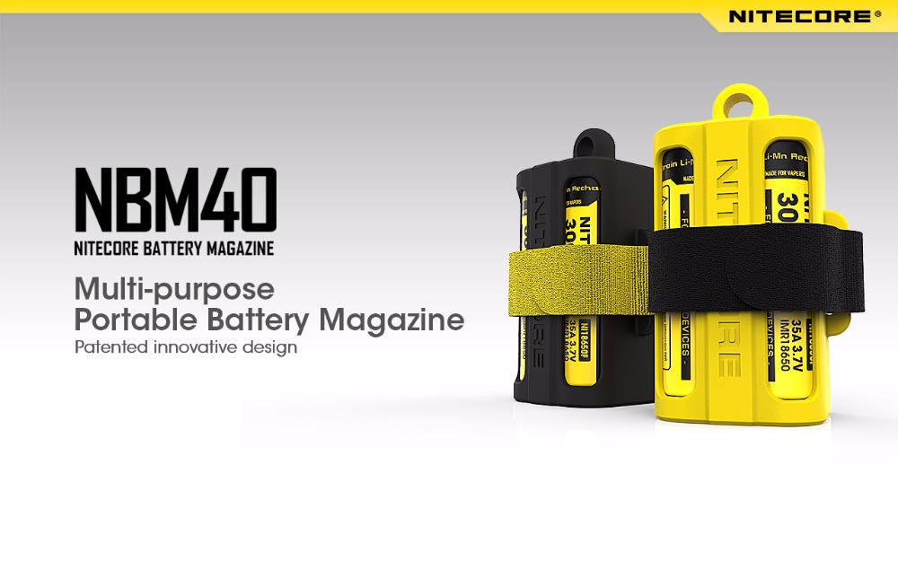 nitecore nbm40 battery magazine